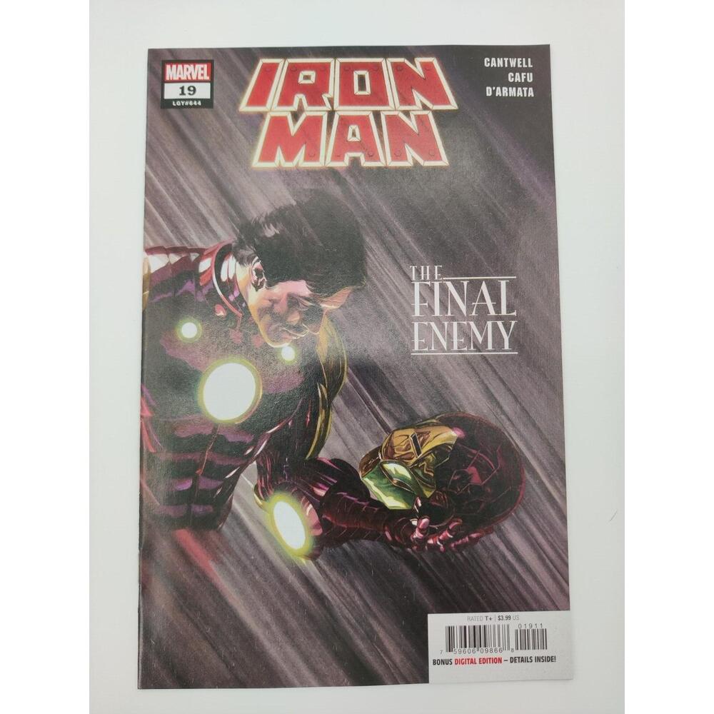 IRON MAN #19-644 THE FINAL ENEMY 1st PRINT CANTWELL MARVEL COMICS